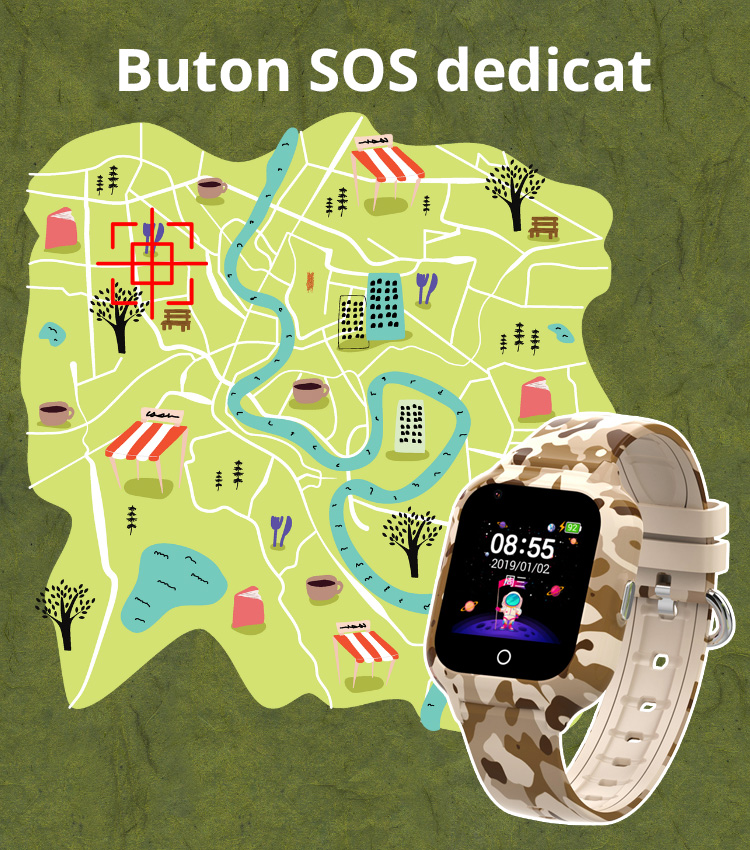 Ceas-smart-pentru-copii-cu-GPS-Junior-Gadget-Safe-Watch-Army-buton-sos